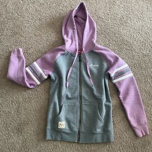 Vintage Indian Motorcycle Zip Hoodie XS Rare